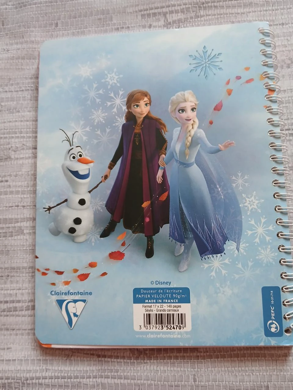 school notebook for girls frozen disney frozen – photo 2